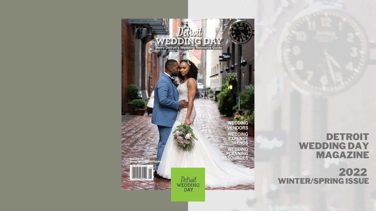 Detroit Wedding Day 2022 Winter Spring Issue Promo