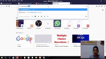 PHP /Static and Dynamic webpage / By Prof. POOJA PANDYA