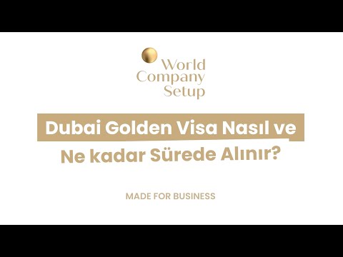 Dubai Golden Visa Alma Süreçleri - Dubai Golden Visa Maliyeti video önizleme