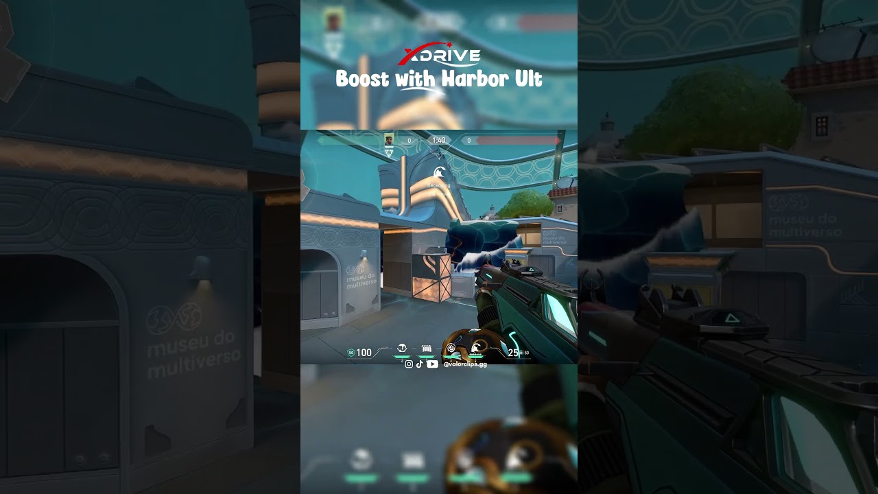 Ускорение с помощью Harbor Ult