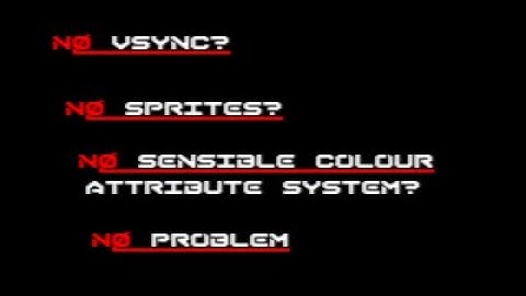 No Problem by IRIS (Oric Demo)