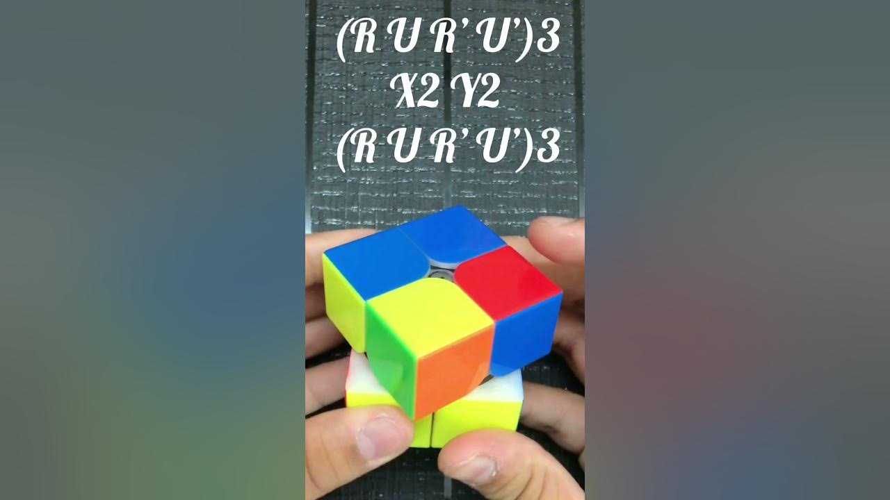 Ultimate Log Pattern on the 2x2 Rubik’s Cube #shorts