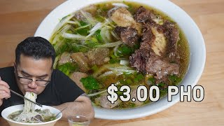 I Eat $3.00 PHO On A DAILY To Save MONEY