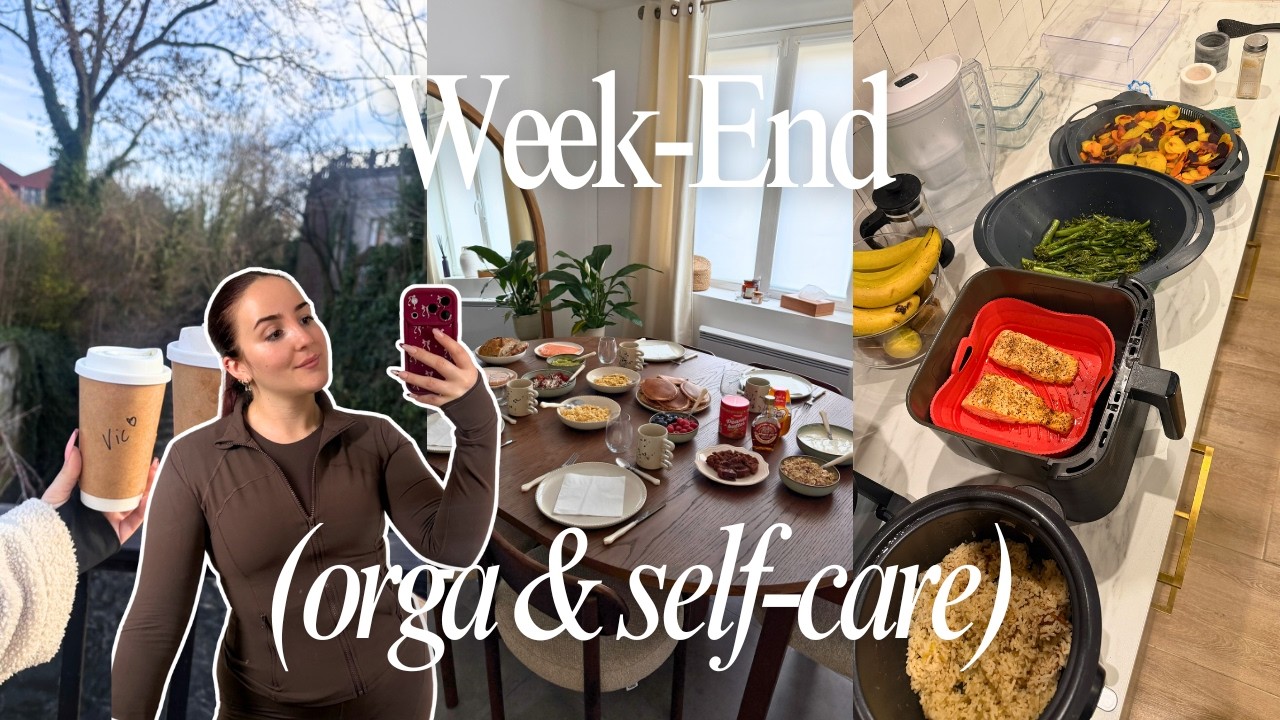 Un week-end productif et équilibré : sport, brunch & meal prep
