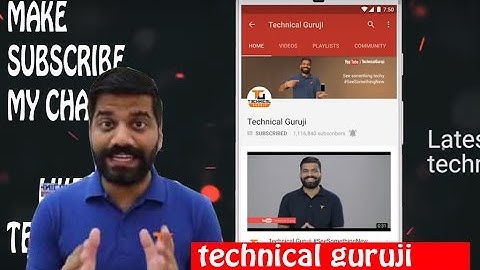 How to make subscribe bell intro like technical guruji with android