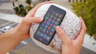 Iphone 6S Inside Ball Of Fireworks Dropped From 100 Feet!