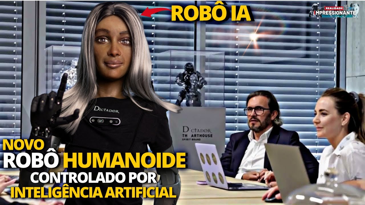 Novo robô humanoide controlado por IA é nomeado como CEO | Chips com neurônios podem dar poder a IA
