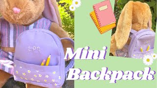 DIY Backpack for a Stuffed Animal