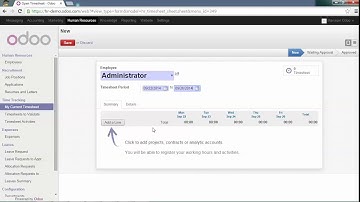 Odoo HR 6.2 Record Timesheet Periodically - Chấm công định kỳ
