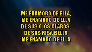 Bertin Osorne - Me enamoro de ella KARAOKE + COROS