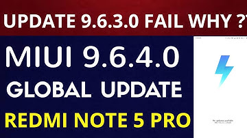 Redmi note 5 pro good news miui 9.6.4.0 Global stable update coming soon|miui 9.6.4.0 update for RN5