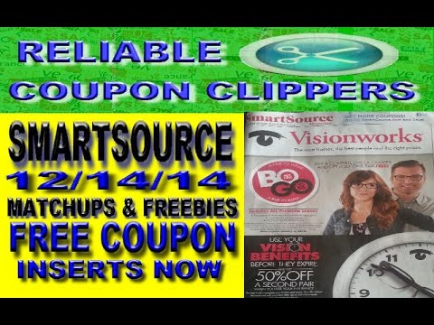 FREE COUPON INSERTS + SMARTSOURCE 12/14/14 COUPON INSERT MATCHUPS – CVS RITE AID WALGREENS COUPONING