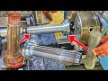 Sliding fifth wheel Made Locking side Pin || How to made fifth wheel side pin ||