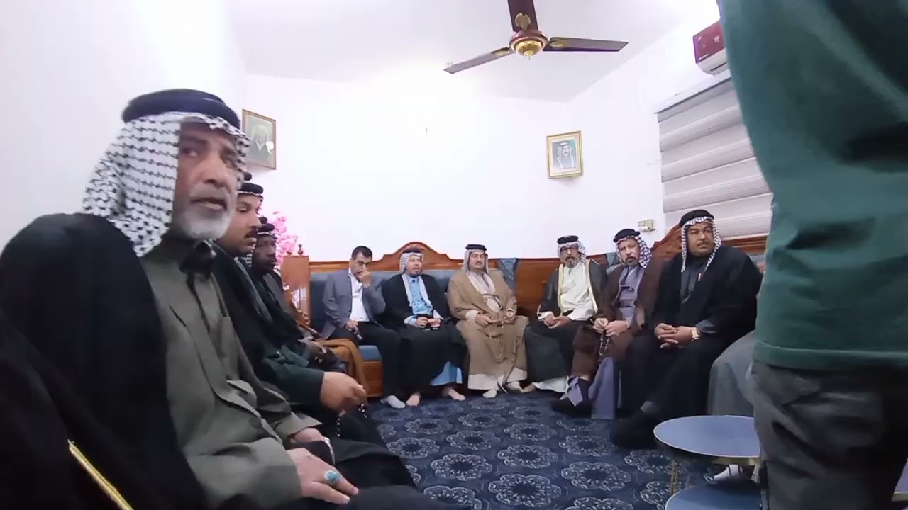 مشية عشيرة السادة الميال ع عشيرة ال جويبر مشاجرة
