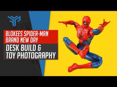 Blokees Spider-Man (Brand New Day) ASMR Desk Build & Toy Photography