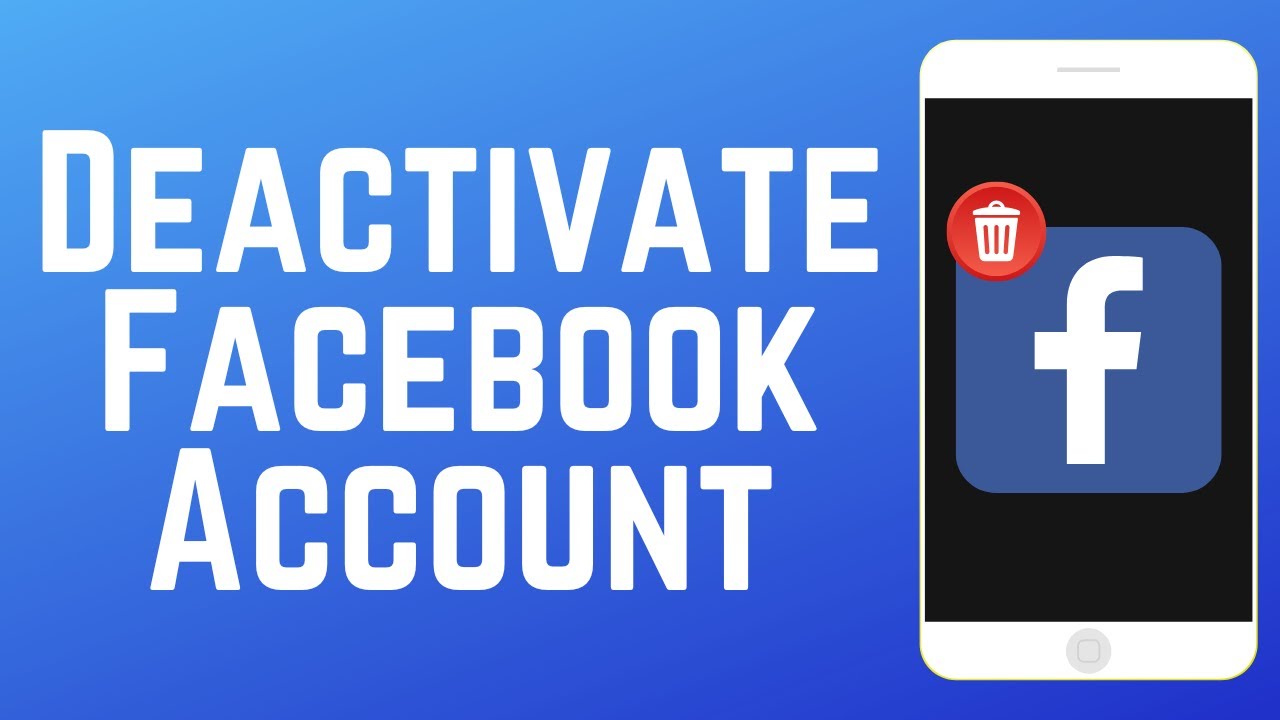 How to Deactivate Your Facebook Account in 2026 (Full Guide) - YouTube