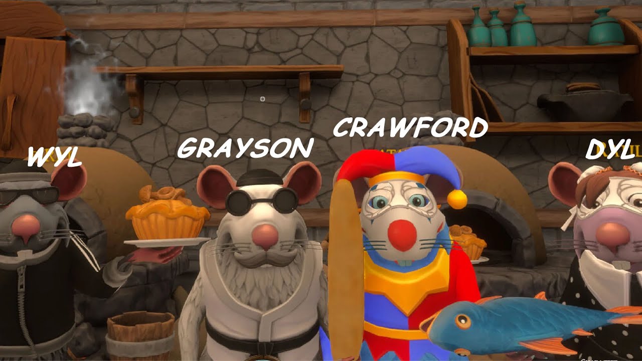WELL... WE BECAME RATS AND STARTED A BUSINESS (W/ CRAWF, WYL, AND DYL)