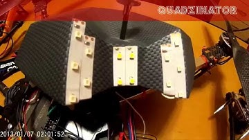 Apm LED strips indicators solution -Quadcopter-