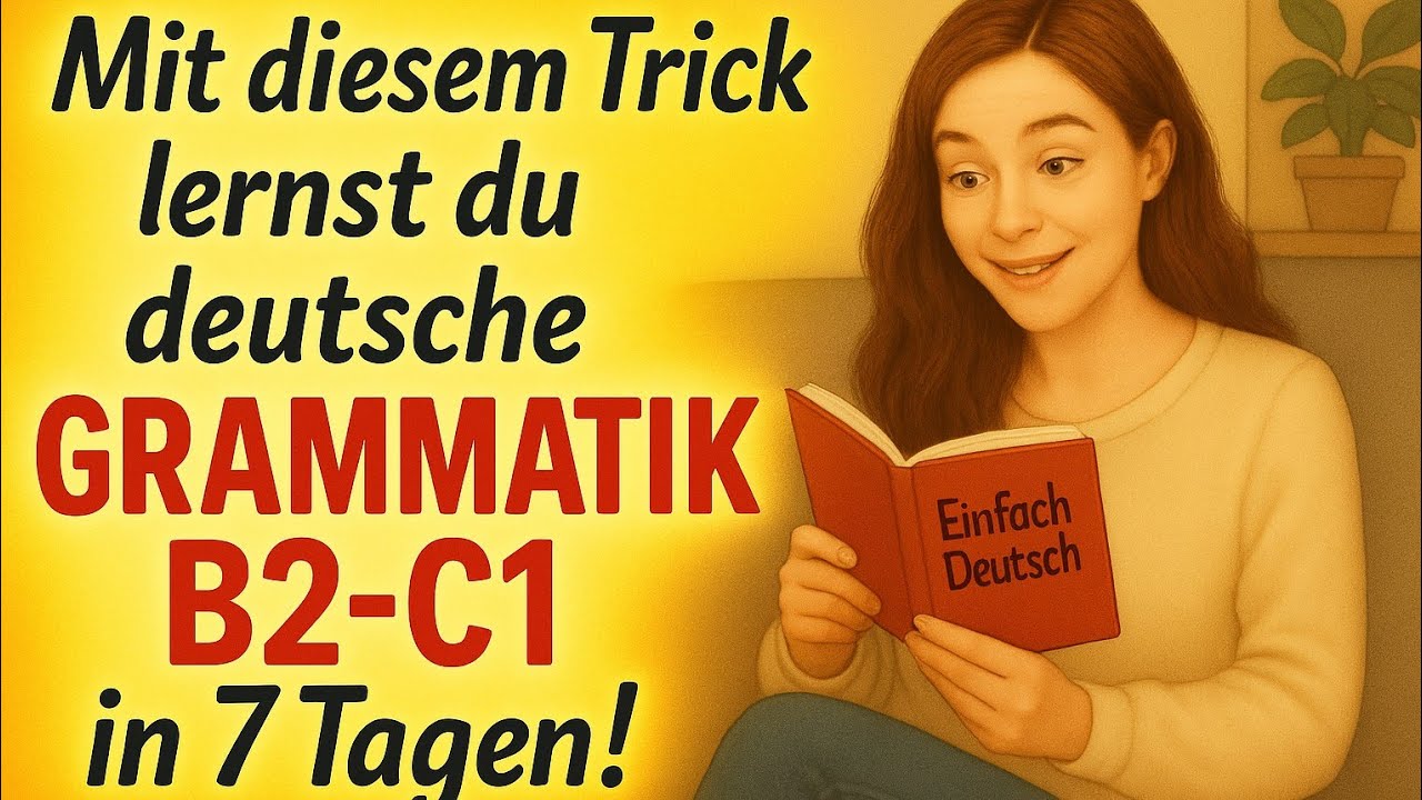 Deutsch Grammatik B2–C1 verstehen – mit Beispielen & einfachen Erklärungen