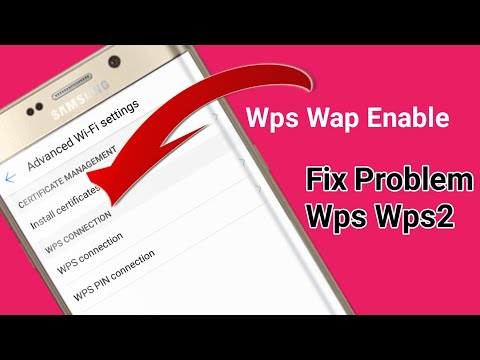 Fix Wps Connection | Infinix Note 7  Infinix Hot 9 pro Solved WiFi Wps Problem