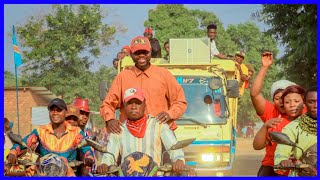 TAHARUKI: JACKSON WAKIZAZI KIPYA APOKELEWA KIFALME CONGO MISISI, BARABARA IMEKUA NDOGO