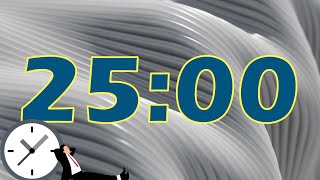 25 Minute Countdown Timer with Gentle Alarm