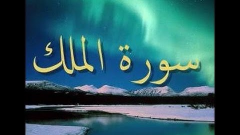 سورة الملك الشيخ جمال عبدالله الشامى