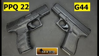 Glock G44 & Walther PPQ 22 Comparison