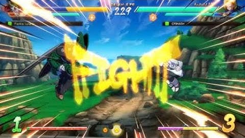 DRAGON BALL FighterZ  - Cell Corner Loop Combo