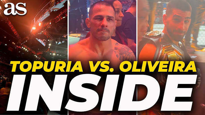 INSIDE: LO QUE NO VISTE del TOPURIA vs. OLIVEIRA DESDE DENTRO | UFC 317