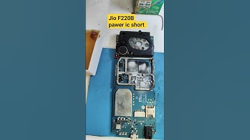 jio f220b power ic heating dead condition #mobilerepairing #shorts #shortvideo  #jiof220b