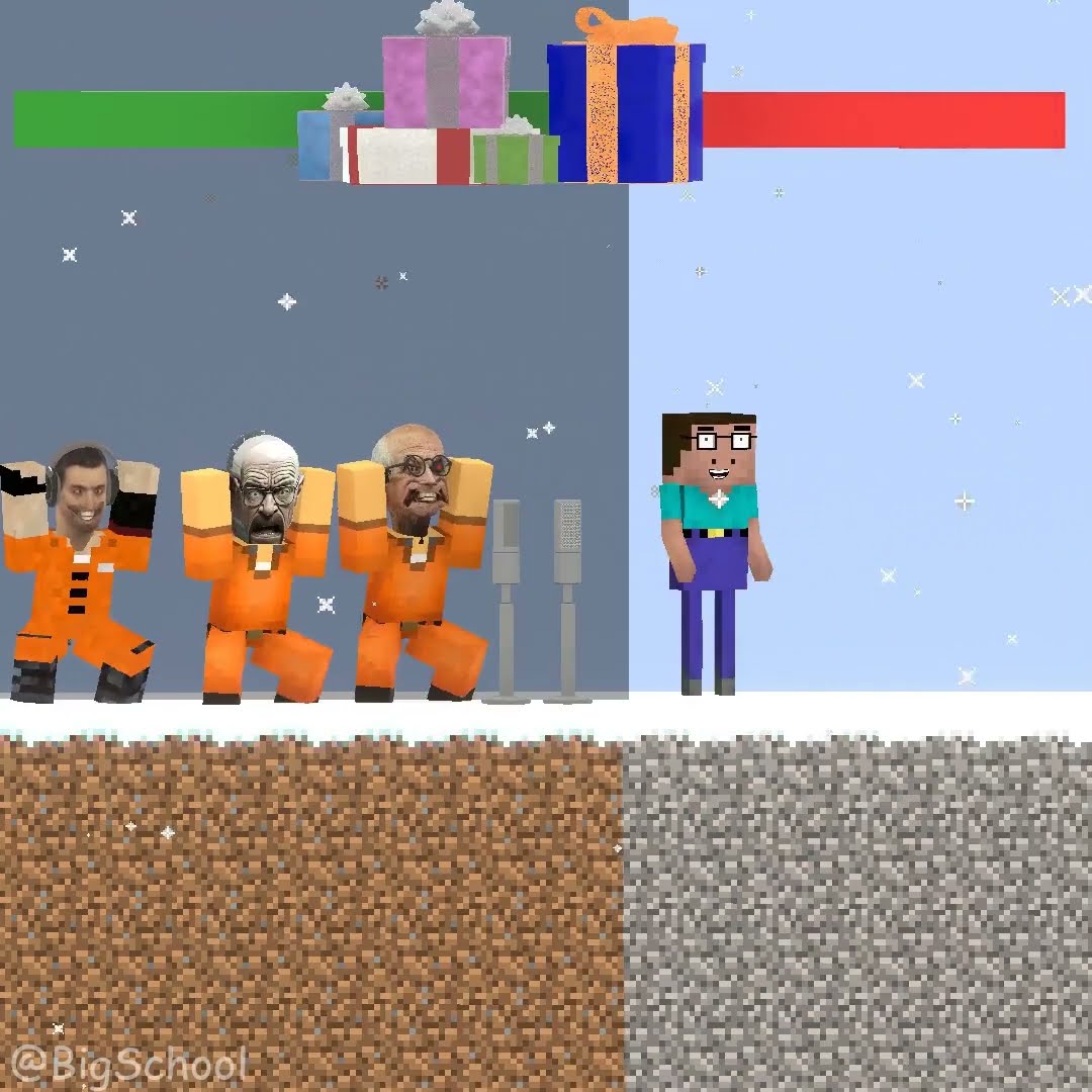 Which team will win? Team Skibidi or Team Herobrine? ?