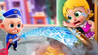 Let's Go, Firefighter Kid🔥🚒 | Rescue Little Baby 👶🏻🍼 | Funny Stories For Kids | Little PIB