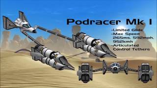 Star Wars Podracer Mk I (Proof of Concept)