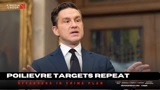 Poilievre pledges strict ‘Three Strikes’ law with no parole for repeat offenders