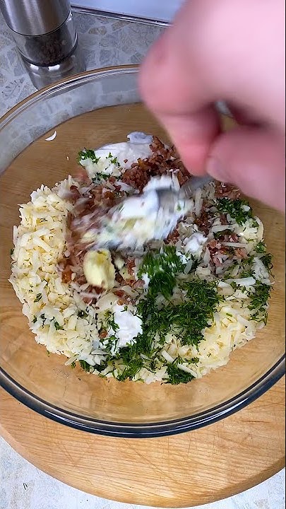 Невероятно ВКУСНАЯ начинка для закуски - YouTube