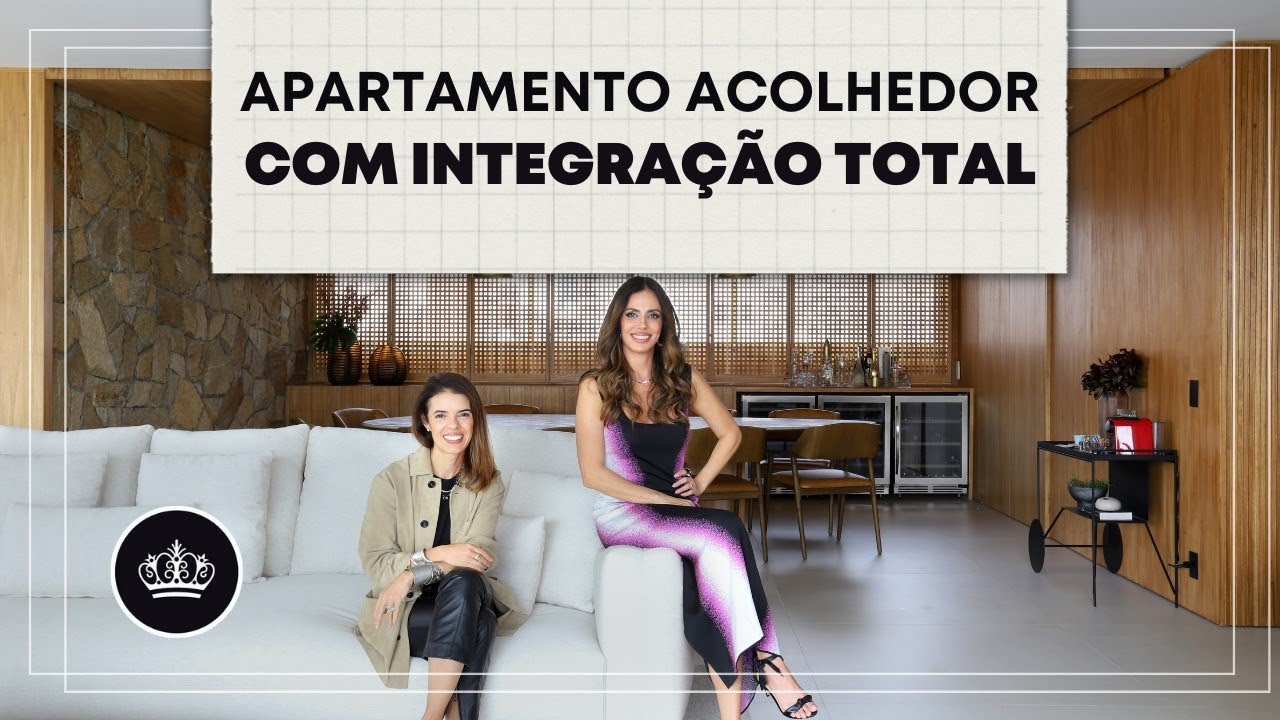 Apartamento INTEGRADO e cheio de LUZ NATURAL
