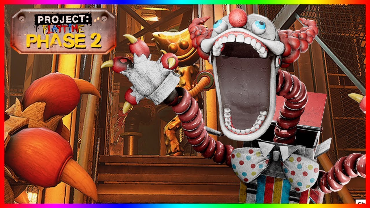 Playing AS CLOWN BOXY BOO Pt.1 (Project Playtime Phase 2) 