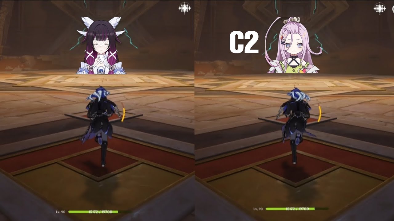 Columbina vs Aino C2 | Who is better for Flins? | Genshin Impact 