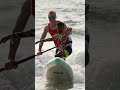 A HEART WARMING MOMENT BETWEEN A PRO AND JUNIOR #sup #racing #hearttouching #shorts