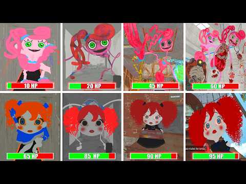 Poppy Playtime Chapters 1-6 - MOMMY VS POPPY All scenes are shot in BRIGHT mode!