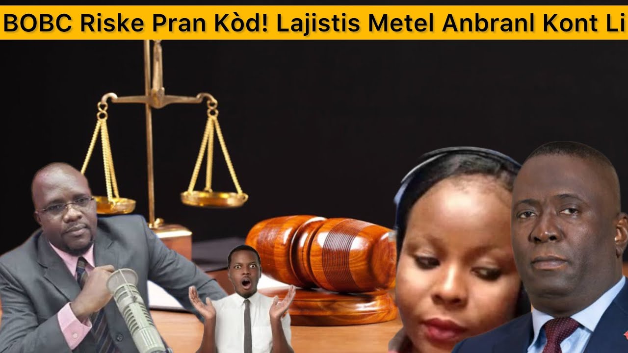 BOBC Pran Nan Cho DosyeA Rive Devan Tribinal Kr!m!n€l-Jounalis La Riske Pran Kòd Pou Akizasyon Vy0l😳