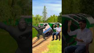 funny train 🚆😱 vfx magic video kinemaster editing viral  #train #funny #ytshorts #shorts #youtube