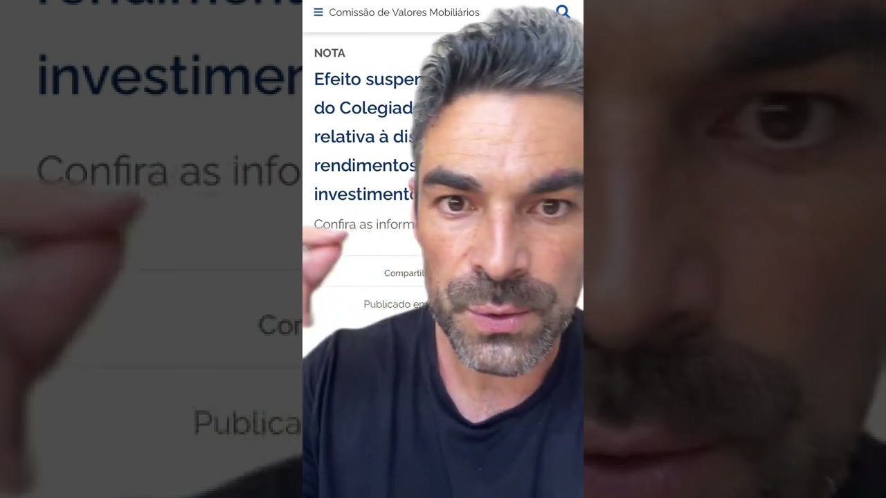 Nota da CVM sobre o MXRF11 e fundos imobiliários 