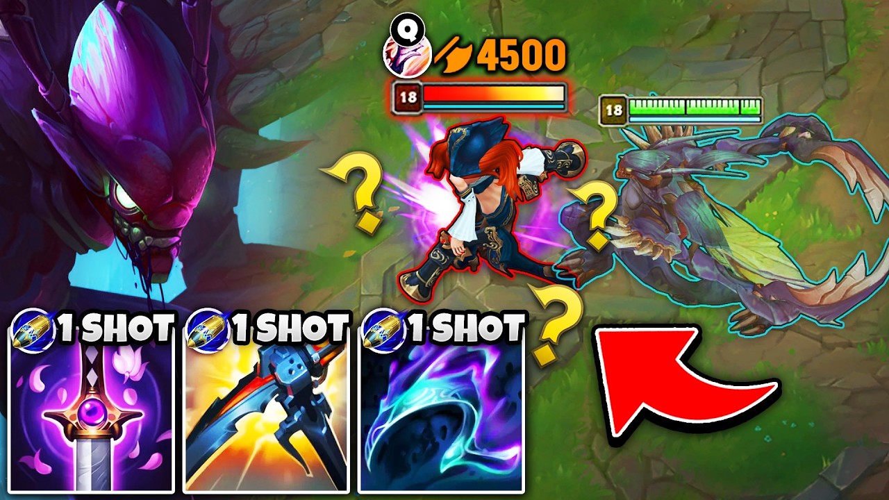 Nobody expects this KHA'ZIX damage... Press Q and delete them from existence