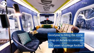 WEB EXTRA: Stay In The Goodyear Blimp