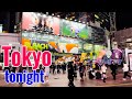 【Night walk in Shibuya, Tokyo】Wednesday night October  2022「osaka morning 630 JAPAN」Shibuya 109