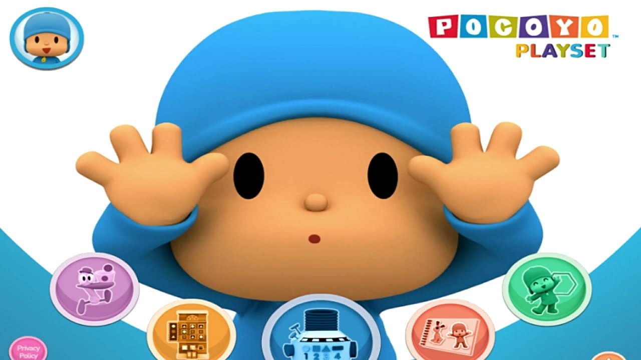 Pocoyo Playset 2D Shape Learning Game