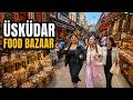 Üsküdar Bazaar Walking Tour | Fish Market, Street Food &amp; Local Life in Istanbul 4K