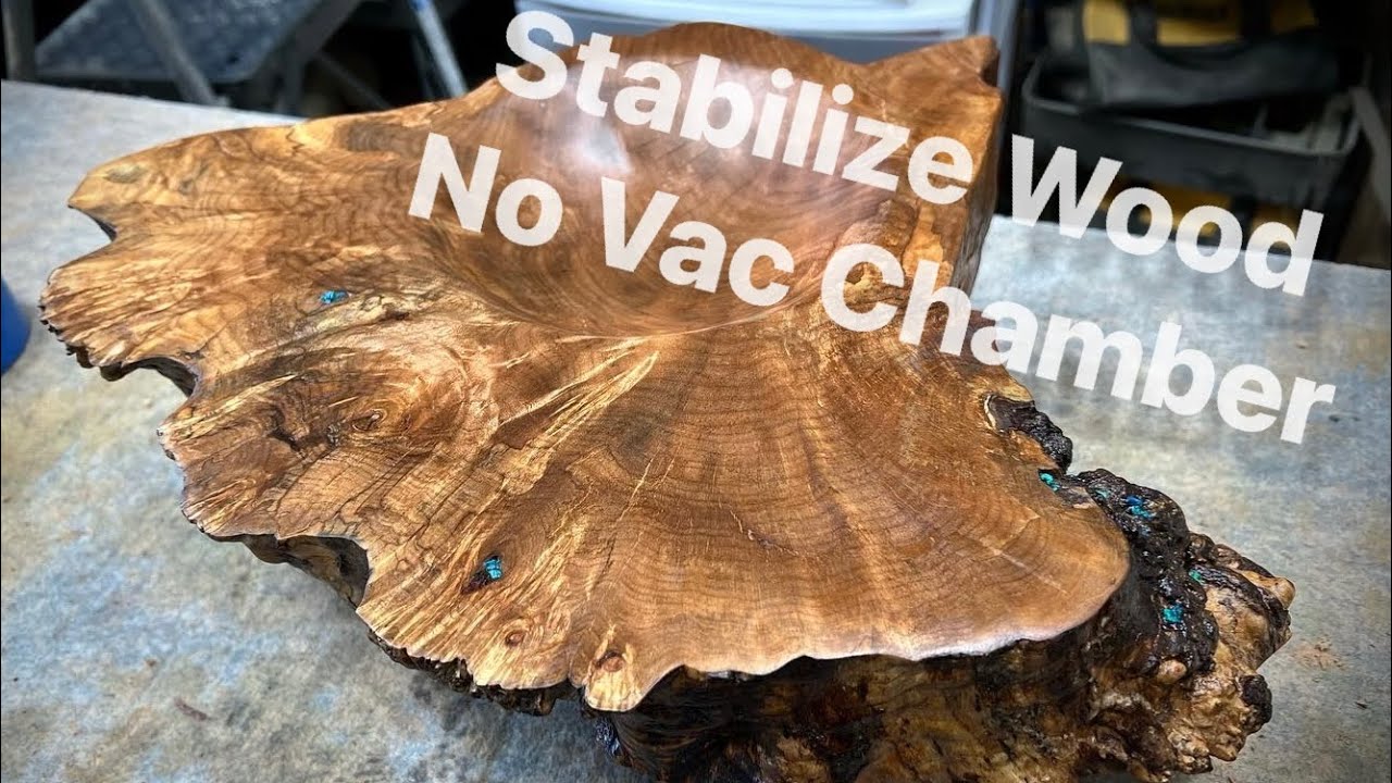 Stabilize wood no vacuum chamber YouTube
